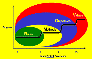 Figure 1: A Four Level Project Management Learning Curve