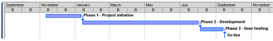 Figure 1: High-level schedule