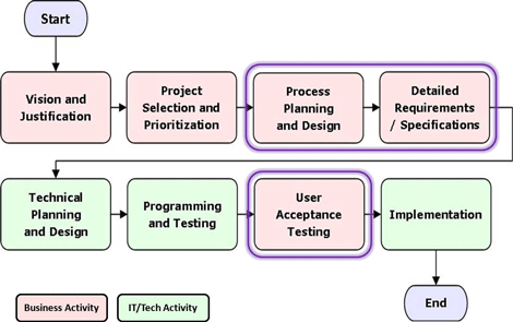 Figure 3 - Business Professionals' Responsibilities