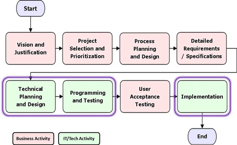 Figure 4 - Technology Professionals' Responsibilities