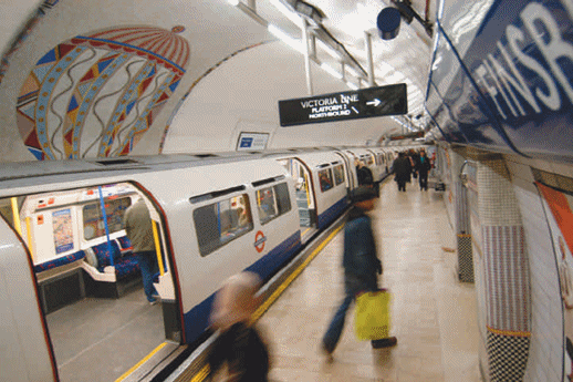 London Underground station, UK