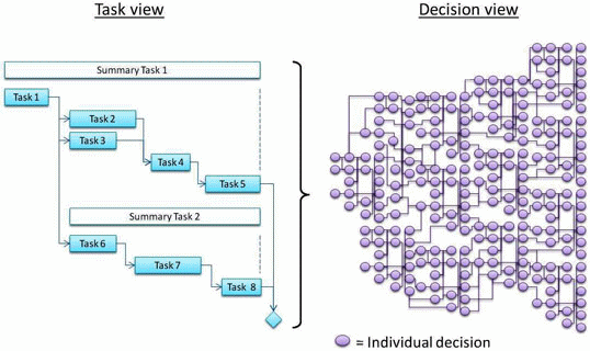 Figure 1: Comparison between Project Management and Cock Up Management