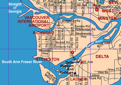 Figure 1: Lower Fraser River, BC