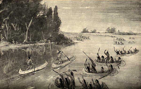 Figure 3: Indian canoe race