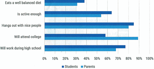 Figure 3: Parent vs. Student Perspectives