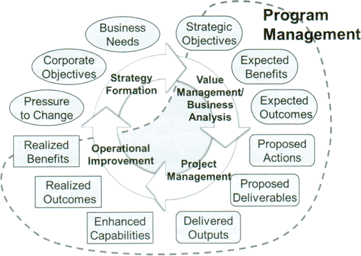 Figure 1: Michel Thiry's view of "Realizing Business Value"
