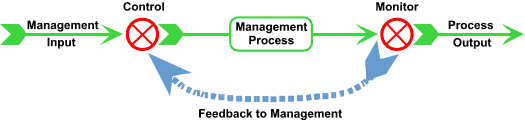 Figure 3: Traditional management feedback